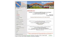 Desktop Screenshot of marciszow.pl